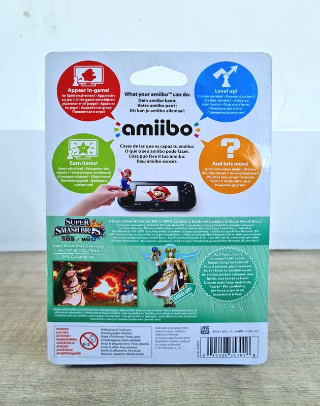 Super Smash Bros Palutena Amiibo