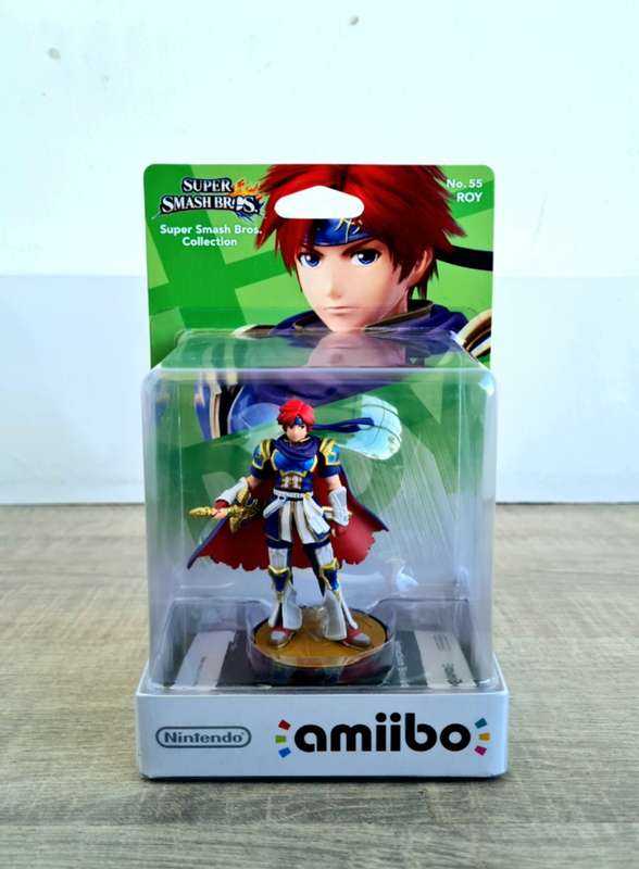 Super Smash Bros Roy Fire Emblem Amiibo