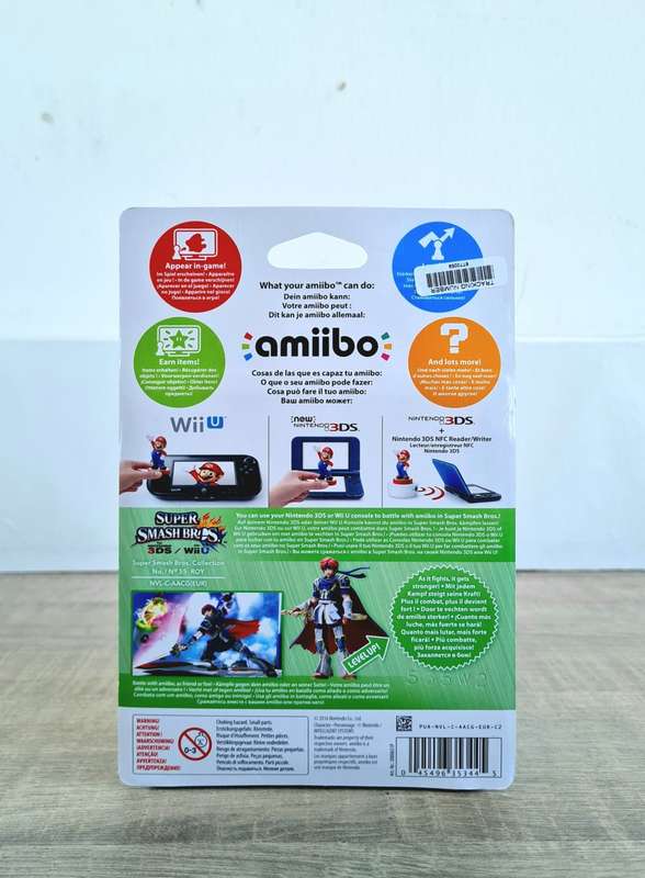 Super Smash Bros Roy Fire Emblem Amiibo