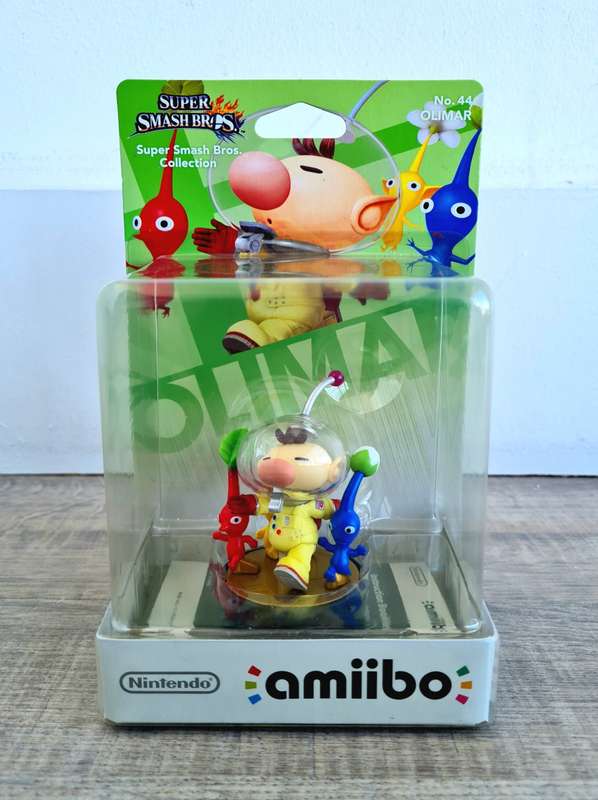 Super Smash Bros Olimar Pikmin Amiibo