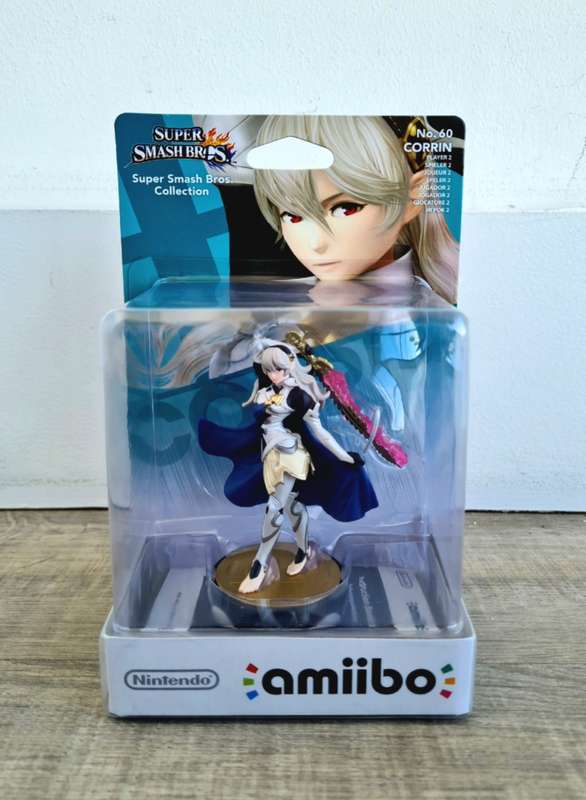 Super Smash Bros Corrin Player 2 Fire Emblem Amiibo
