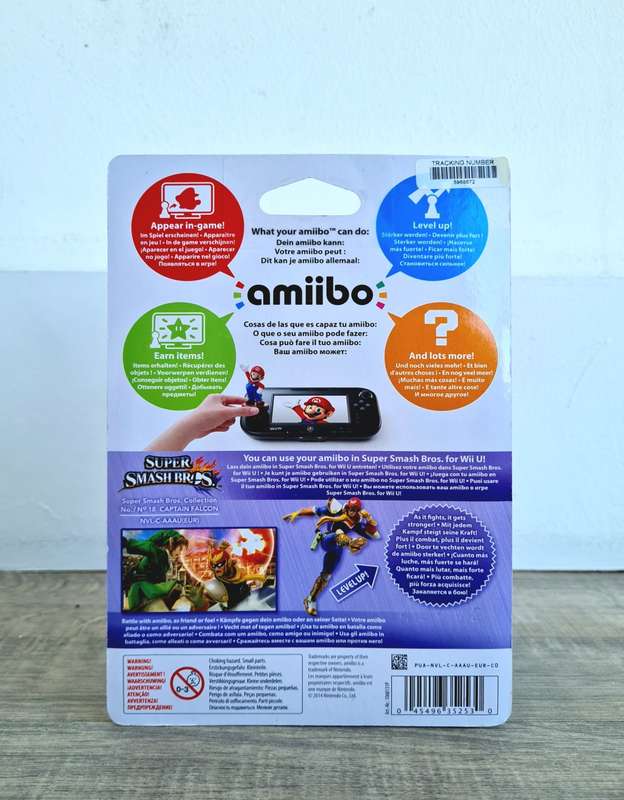 Super Smash Bros Captain Falcon Amiibo