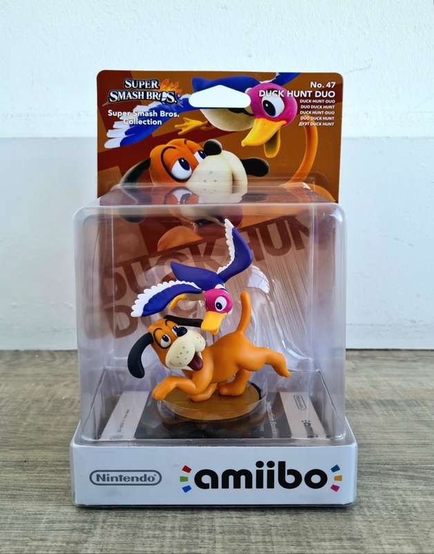 Super Smash Bros Duck Hunt Amiibo