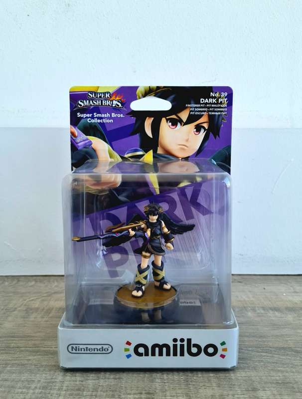 Super Smash Bros Dark Pit Kid Icarus Amiibo