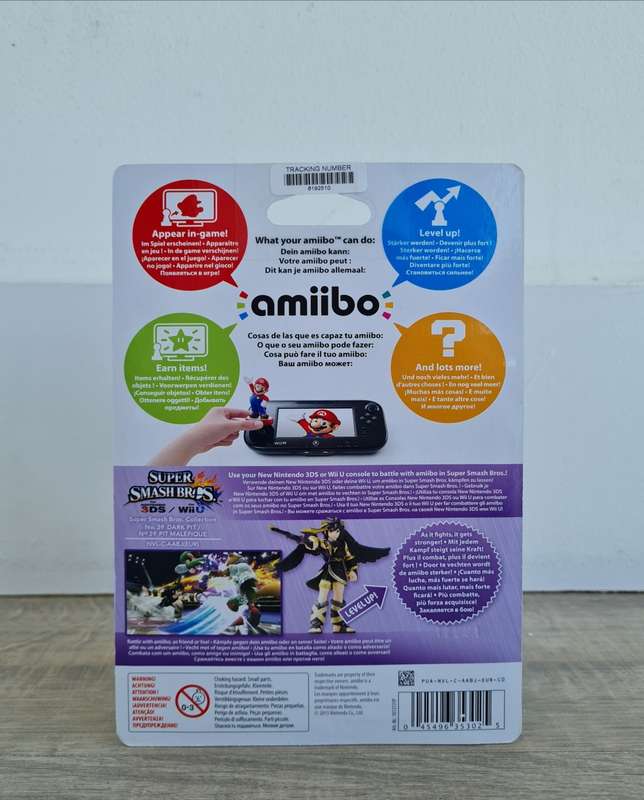 Super Smash Bros Dark Pit Kid Icarus Amiibo