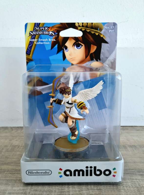 Super Smash Bros Pit Kid Icarus Amiibo