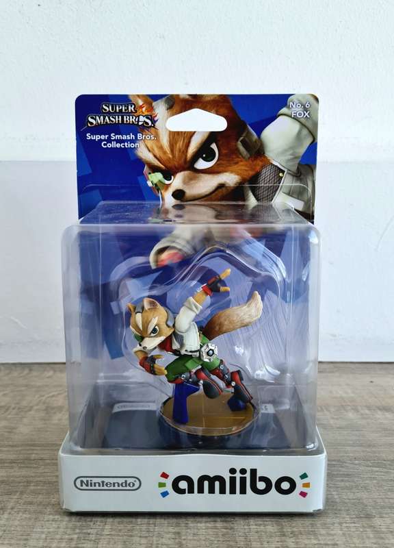 Super Smash Bros Fox Amiibo