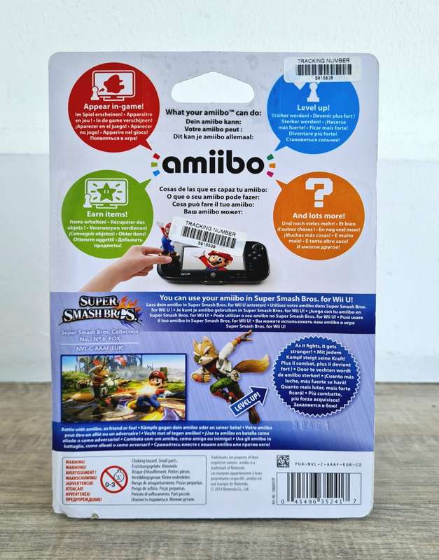 Super Smash Bros Fox Amiibo
