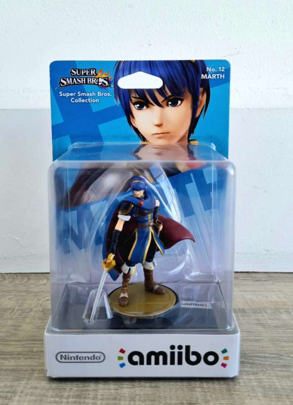 Super Smash Bros Marth Fire Emblem Amiibo