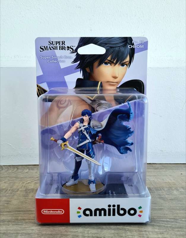 Super Smash Bros Chrom Fire Emblem Amiibo