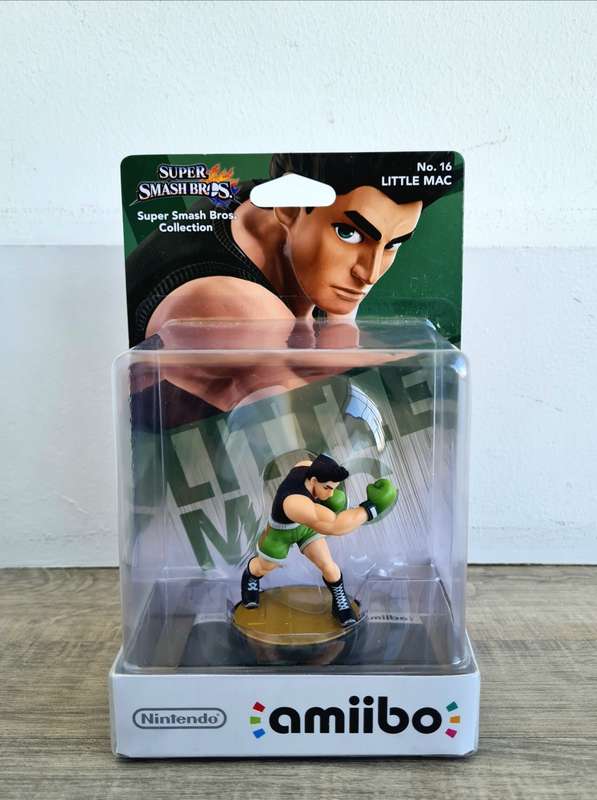 Super Smash Bros Little Mac Punchout Amiibo