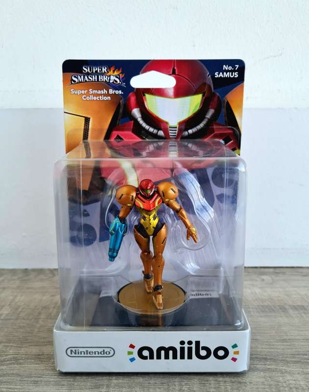 Super Smash Bros Samus Aran Amiibo