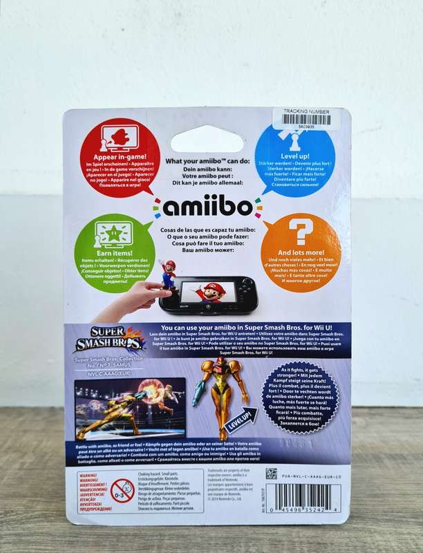 Super Smash Bros Samus Aran Amiibo