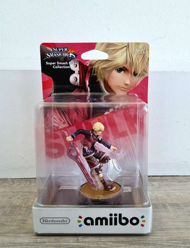 Super Smash Bros Shulk Xenoblade Amiibo