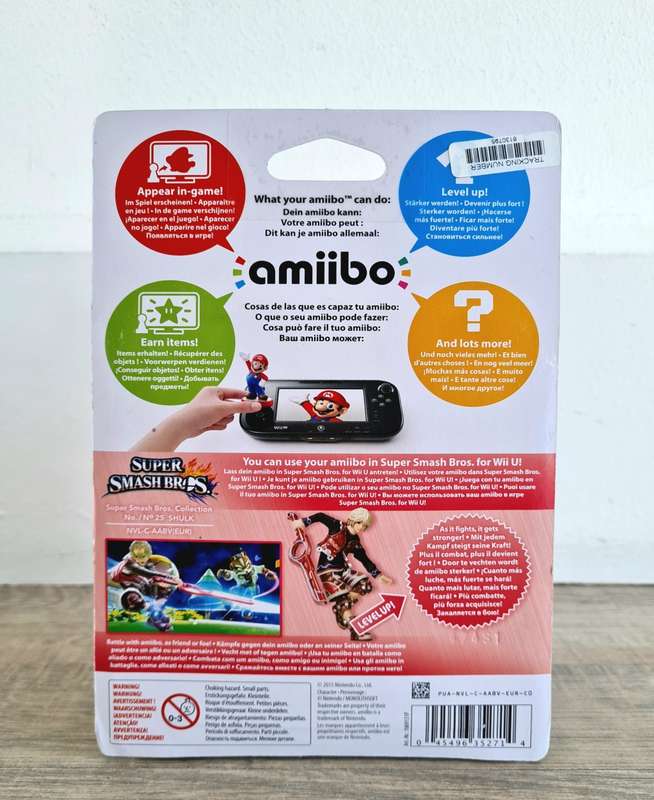 Super Smash Bros Shulk Xenoblade Amiibo