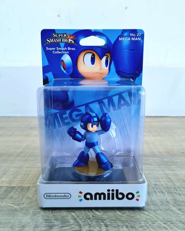 Super Smash Bros Megaman Amiibo