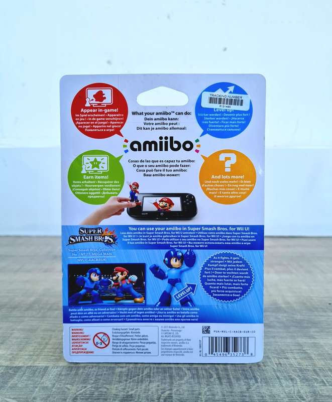 Super Smash Bros Megaman Amiibo