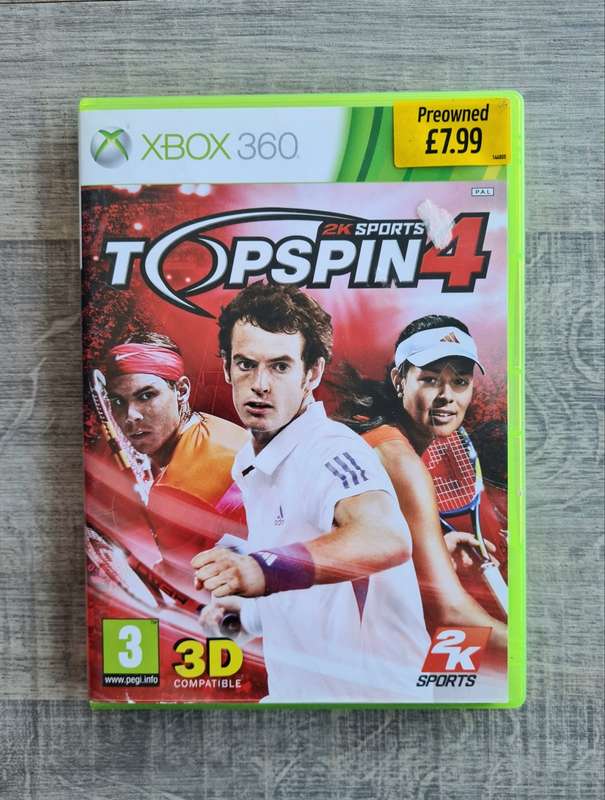 Top Spin 4 Tennis - Xbox 360