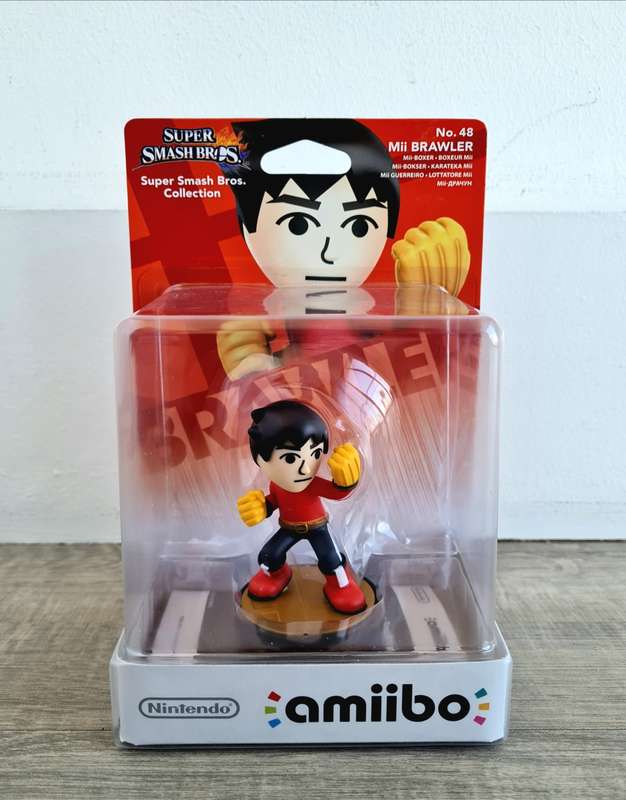 Super Smash Bros Mii Brawler Amiibo