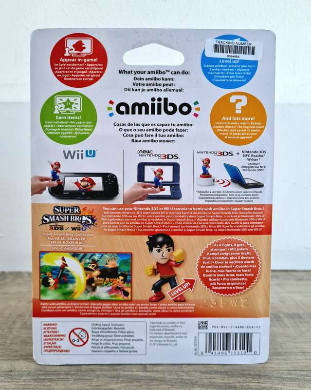 Super Smash Bros Mii Brawler Amiibo