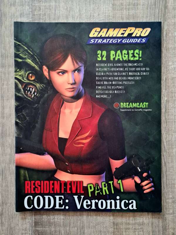 Resident Evil: Code Veronica + Strategy Guide - Sega Dreamcast