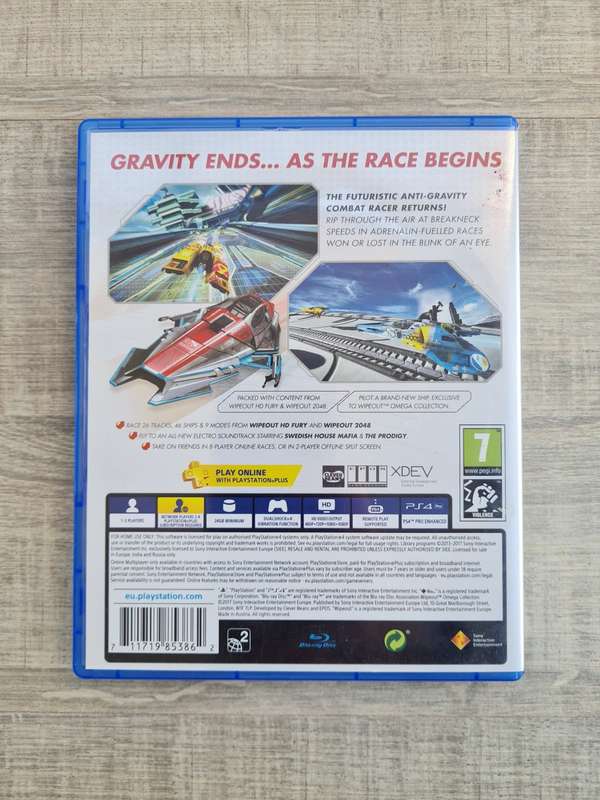 Wipeout Omega Collection - Playstation 4 (PS4)
