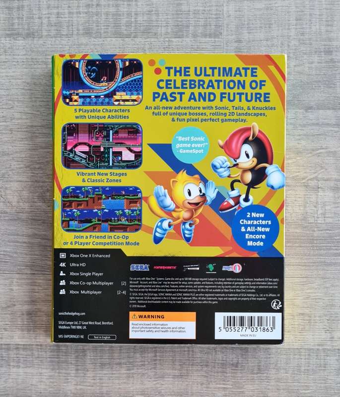 Sonic Mania Plus - Xbox One