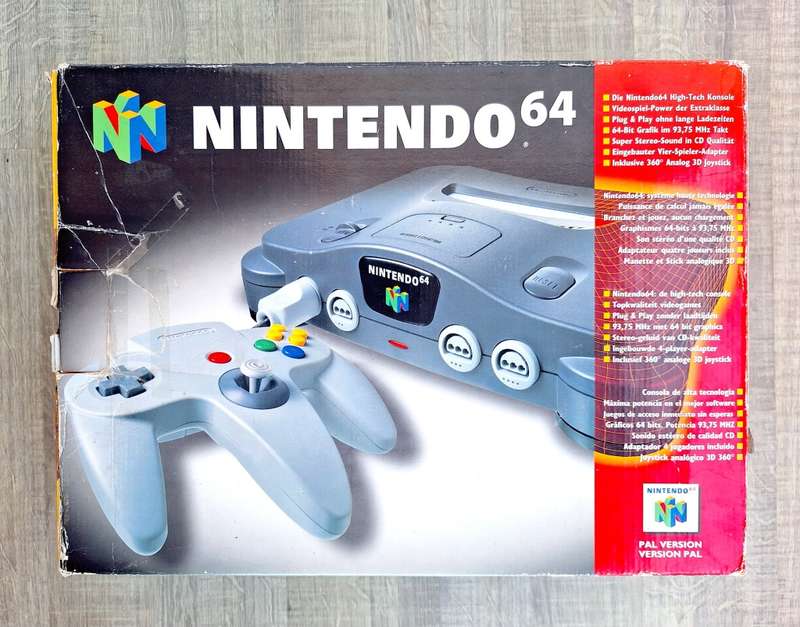 Boxed Nintendo 64 Console
