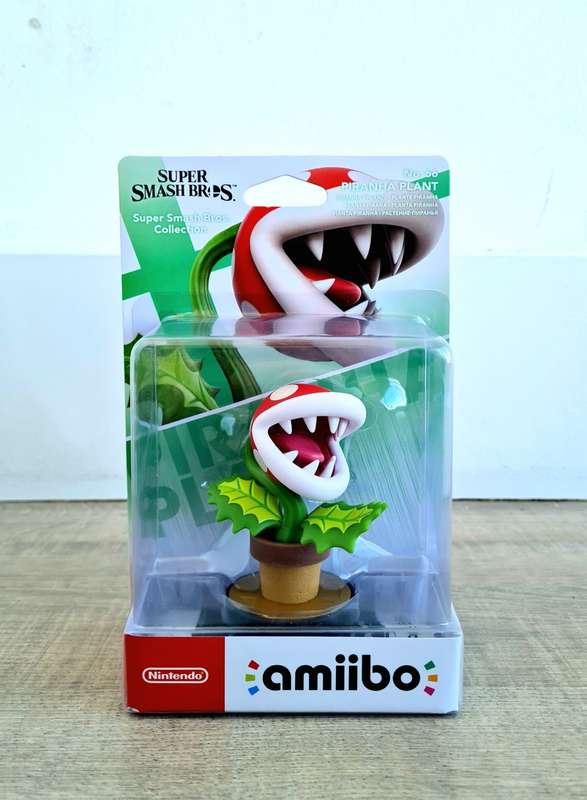 Super Smash Bros Piranha Plant Amiibo