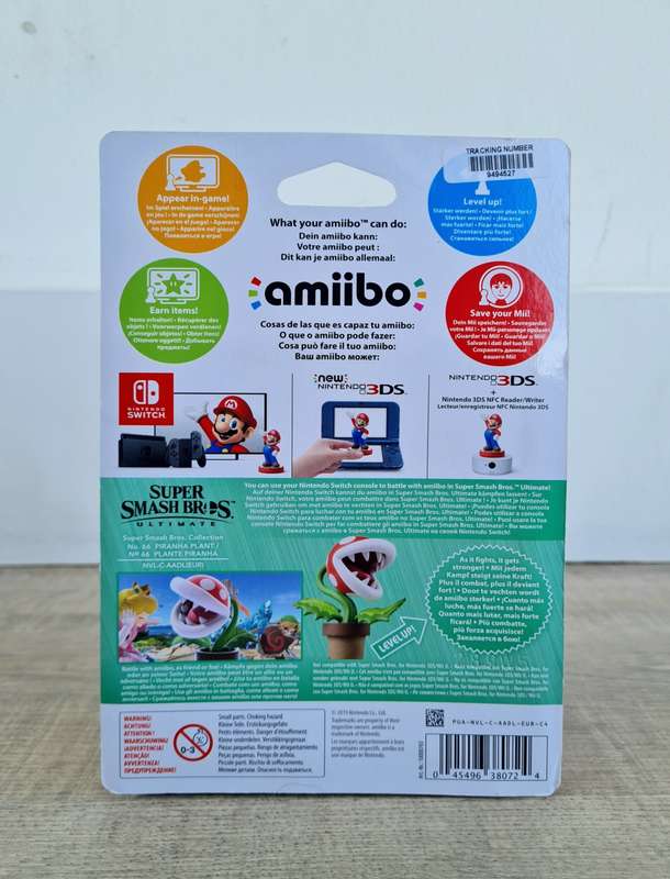 Super Smash Bros Piranha Plant Amiibo