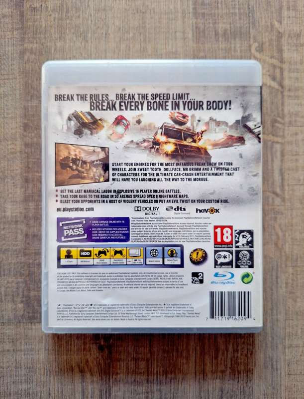 Twisted Metal - Playstation 3 (PS3)