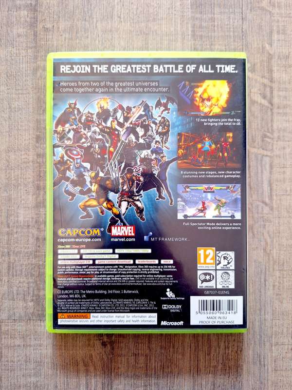 Ultimate Marvel vs Capcom 3 - Xbox 360