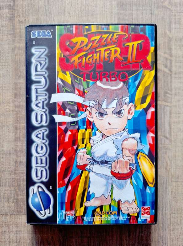 Super Puzzle Fighter 2 Turbo - Sega Saturn