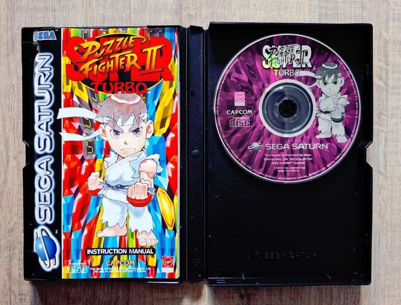 Super Puzzle Fighter 2 Turbo - Sega Saturn