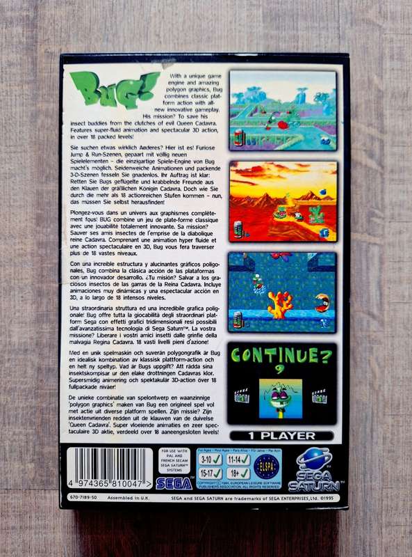 Bug - Sega Saturn