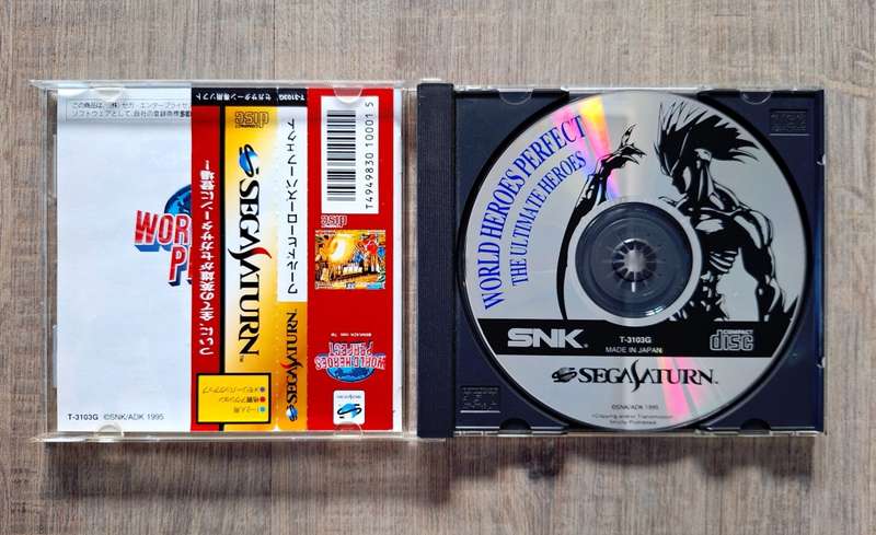 World Heroes Perfect - Sega Saturn