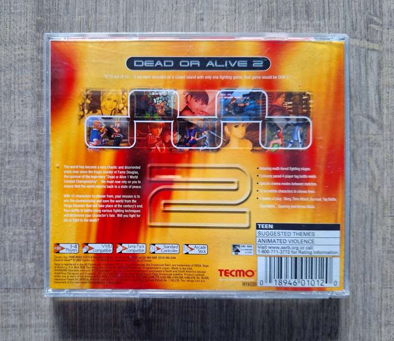 Dead or Alive 2 - Sega Dreamcast