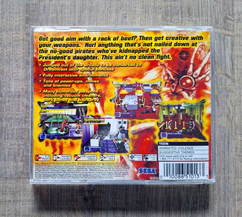 Dynamite Cop - Sega Dreamcast