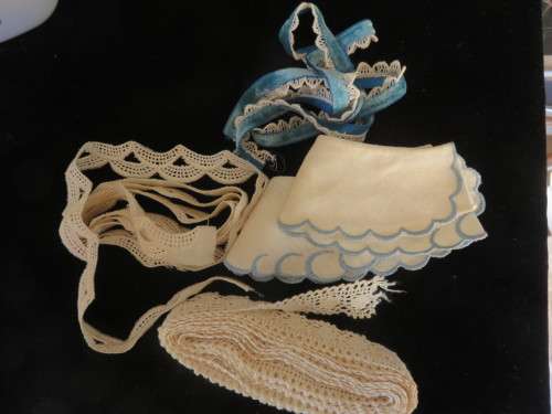 Vintage lace and collar collection