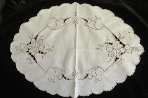 Openwork doily
