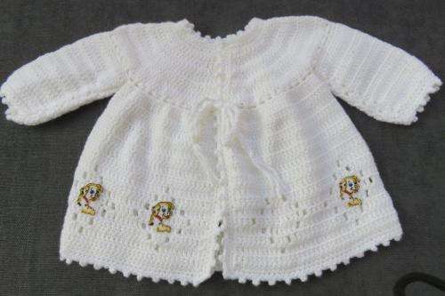 Matinee jacket 6-12 months