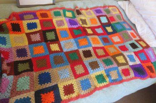 Crochet blanket - granny squares