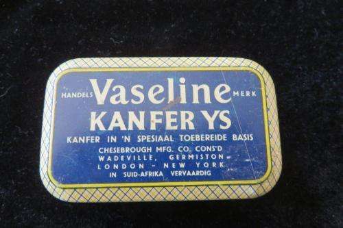 Vaseline tin
