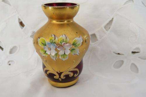 Vase - Venetian or Bohemian? - 7cm
