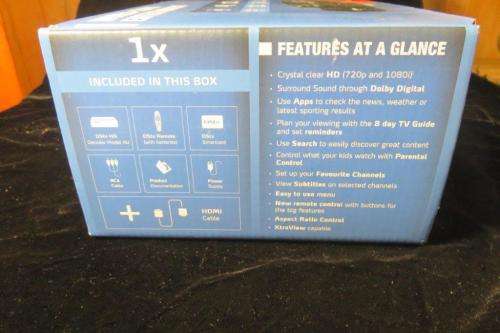 DSTV decoder - unused - model 4U