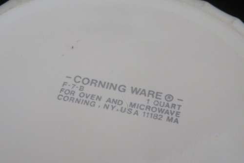 Corningware oven dish