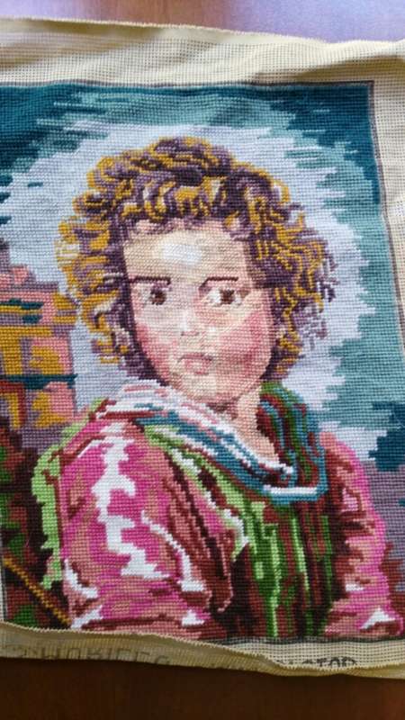 Tapestry - completed, unframed 30x 39cm