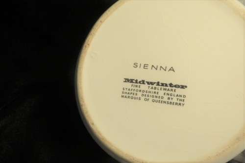 Midwinter - Sienna - teapot, jug and sugar bowl