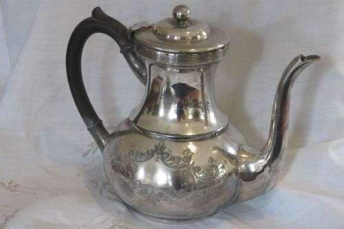 Sheffield teapot - Cooper brothers - silver plated