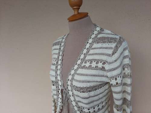 Crochet cardigan - Queens Park - size M - as new